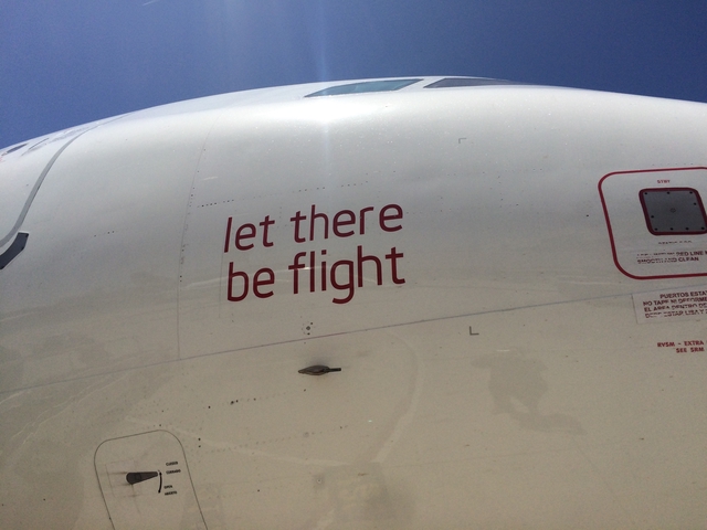 Digital photograph: Virgin America, Airbus A319