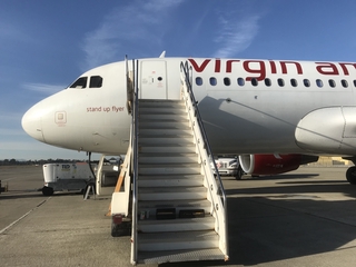 Image: digital photograph: Virgin America, Airbus A320-214