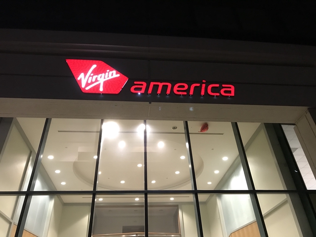 Digital photograph: Virgin America, headquarters