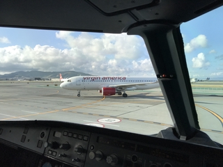Image: digital photograph: Virgin America, Airbus A320-214