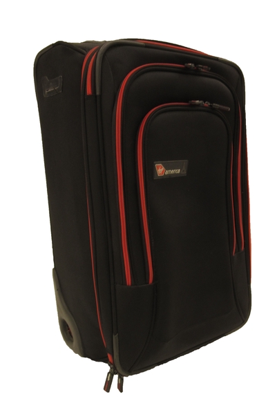 Image: flight crew suitcase: Virgin America