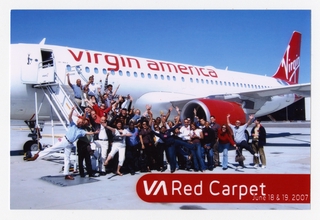 Image: photograph: Virgin America