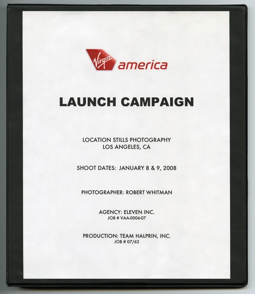 Image: advertising campaign file: Virgin America