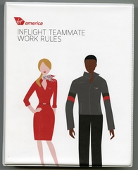 Image: inflight service manual: Virgin America, work rules