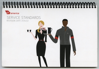 Image: inflight service standards manual: Virgin America
