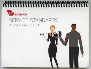 Image: inflight service standards manual: Virgin America