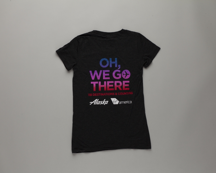 Image: employee t-shirt: Virgin America