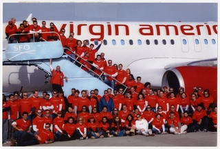 Image: photograph: Virgin America, San Francisco International Airport (SFO)