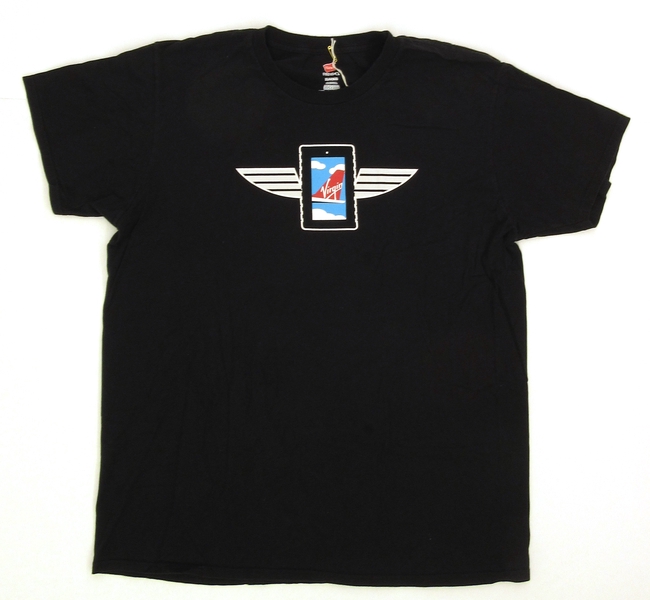 Image: employee t-shirt: Virgin America