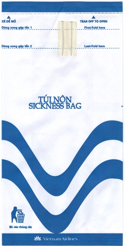 Airsickness bag: Vietnam Airlines
