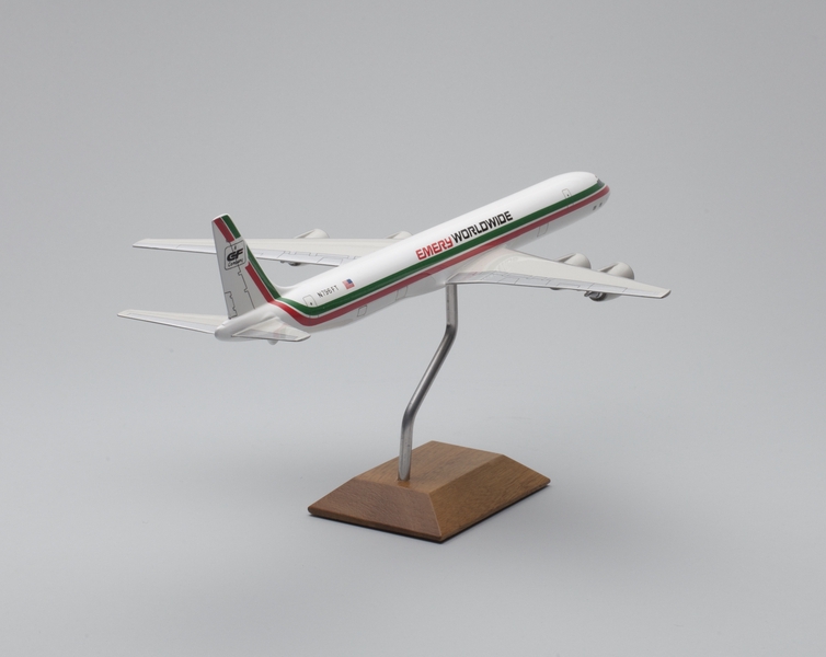 Image: model airplane: Emery Worldwide (Cargo), Douglas DC-8