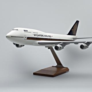 Image #6: model airplane: Singapore Airlines, Boeing 747 Megatop