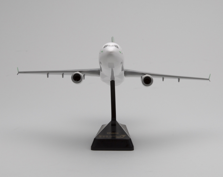 Image: model airplane: EVA Air, McDonnell Douglas MD-11