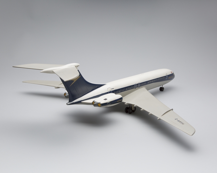 Image: model airplane: British Overseas Airways Corporation (BOAC), Vickers VC10