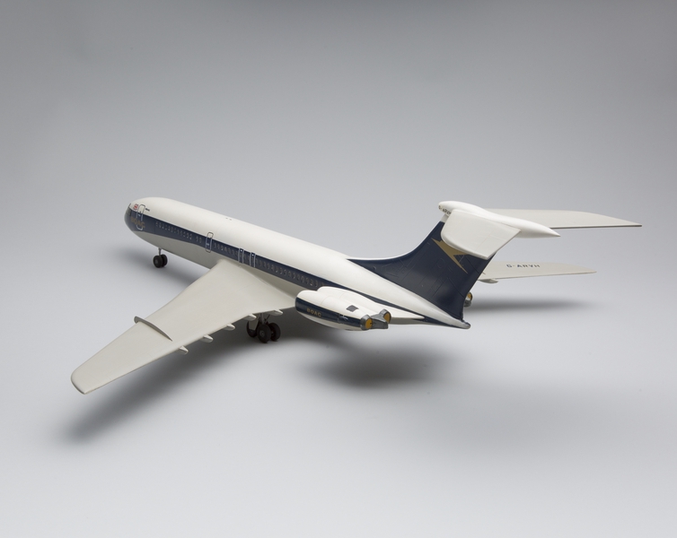 Image: model airplane: British Overseas Airways Corporation (BOAC), Vickers VC10
