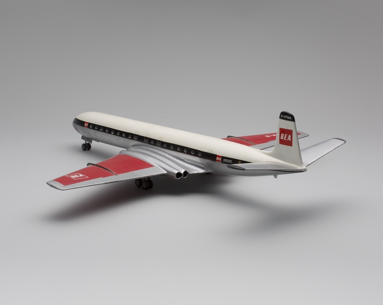 Image: model airplane: BEA (British European Airways), de Havilland D.H.106 Comet Mk.4B