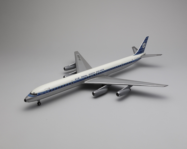 Model airplane: KLM (Royal Dutch Airlines), Douglas DC-8-63