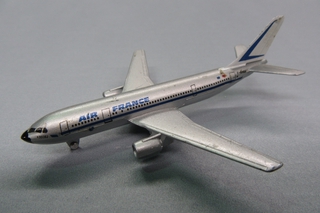 Image: miniature model airplane: Air France, Airbus A300B