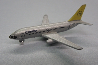 Image: miniature model airplane: Condor Air Lines, Boeing 737
