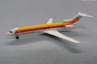 Image: miniature model airplane: Air Jamaica, Boeing 727