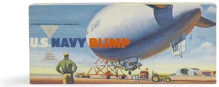 Image: model airship assembly kit: US Navy Blimp US Navy Blimp