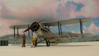 Image: model airplane: Westland Wallace
