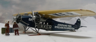 Image: model airplane: Fokker F-VIIA-3m Josephine Ford