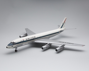 Image: model airplane: United Air Lines, Douglas DC-8-51