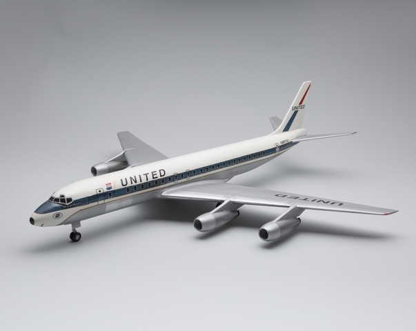 Model airplane: United Air Lines, Douglas DC-8-51