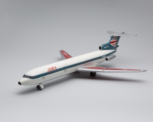 Image: model airplane: British European Airways (BEA), Hawker Siddeley HS-121 Trident
