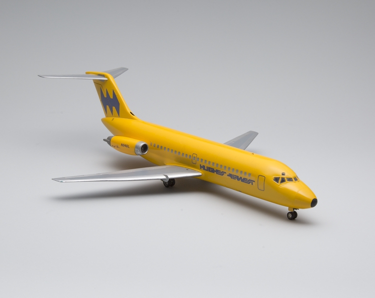 Image: model airplane: Hughes Airwest, Douglas DC-9-10