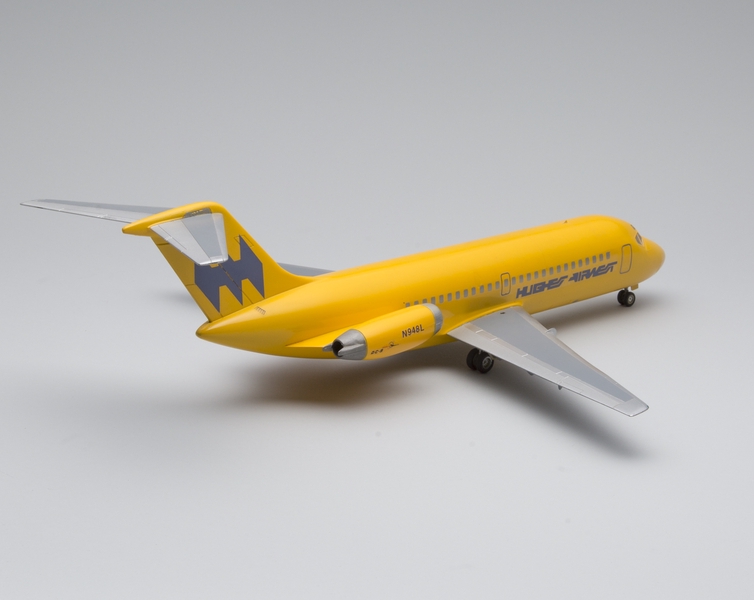 Image: model airplane: Hughes Airwest, Douglas DC-9-10