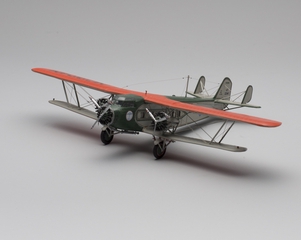 Image: model airplane: United Air Lines, Boeing Model 80A-1