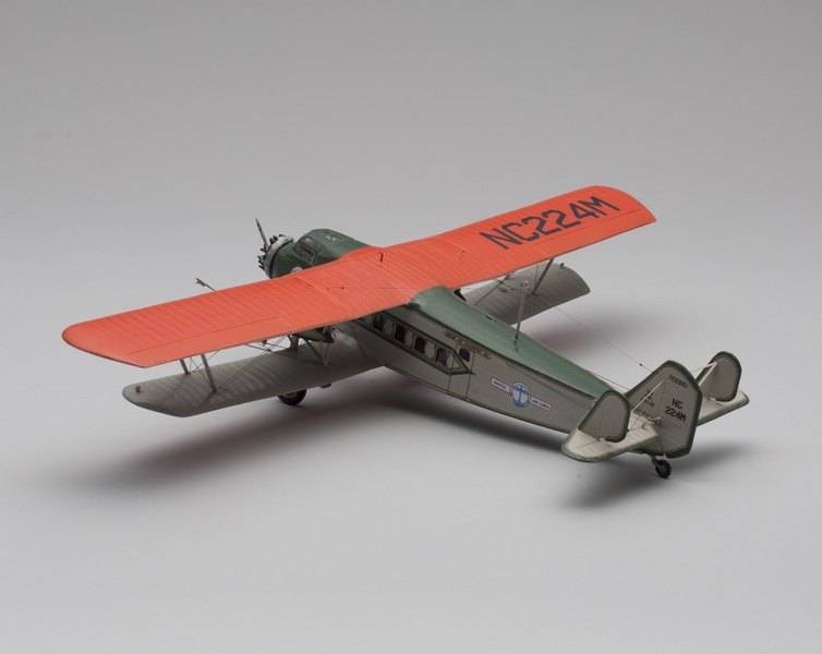 Image: model airplane: United Air Lines, Boeing Model 80A-1