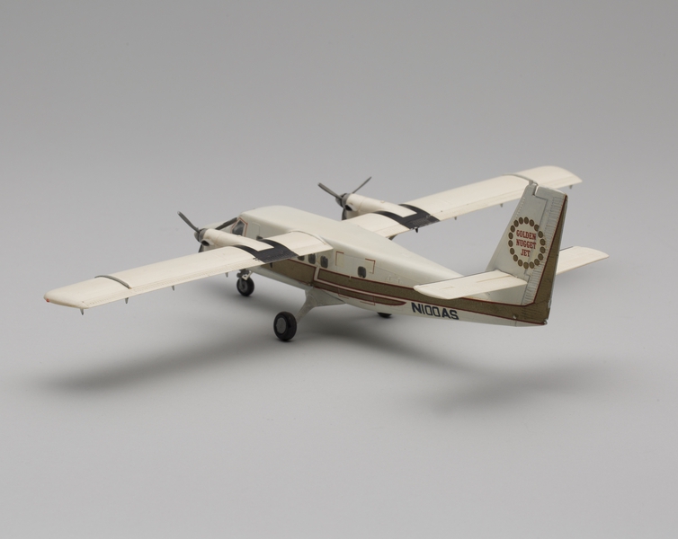 Image: model airplane: Alaska Airlines, de Havilland Canada DHC-6-300 Twin Otter