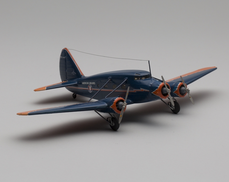 Image: model airplane: American Airlines, Stinson Model A