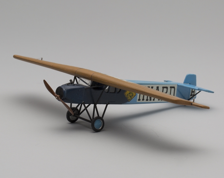 Image: model airplane: KLM (Royal Dutch Airlines) Fokker F.II