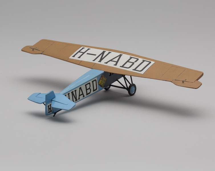 Image: model airplane: KLM (Royal Dutch Airlines) Fokker F.II