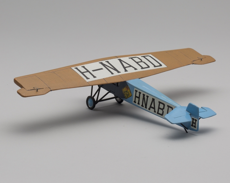 Image: model airplane: KLM (Royal Dutch Airlines) Fokker F.II