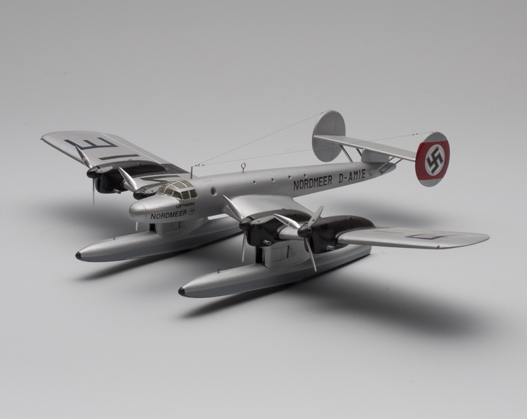 Image: model airplane: Deutsche Lufthansa, Blohm and Voss (Hamburger Flugzeugbau) Ha 139-1 Nordmeer