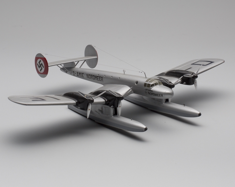 Image: model airplane: Deutsche Lufthansa, Blohm and Voss (Hamburger Flugzeugbau) Ha 139-1 Nordmeer