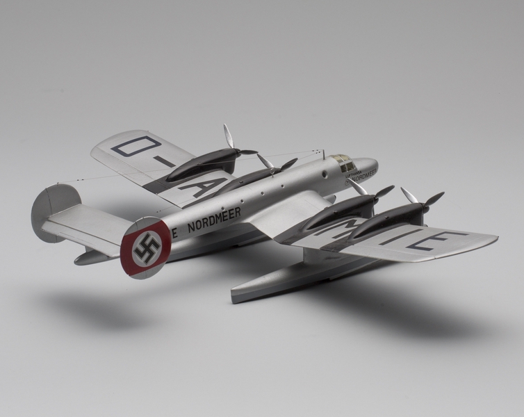 Image: model airplane: Deutsche Lufthansa, Blohm and Voss (Hamburger Flugzeugbau) Ha 139-1 Nordmeer