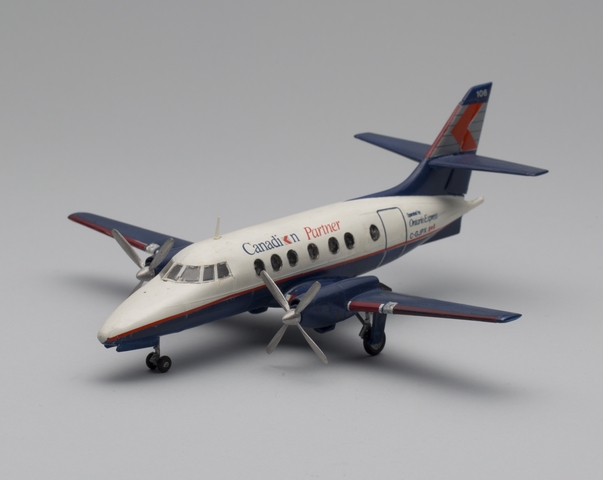 Model airplane: Ontario Express, BAe Jetstream 31
