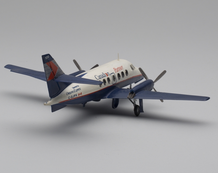 Image: model airplane: Ontario Express, BAe Jetstream 31