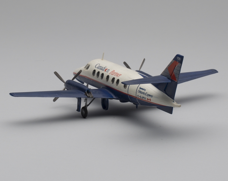 Image: model airplane: Ontario Express, BAe Jetstream 31