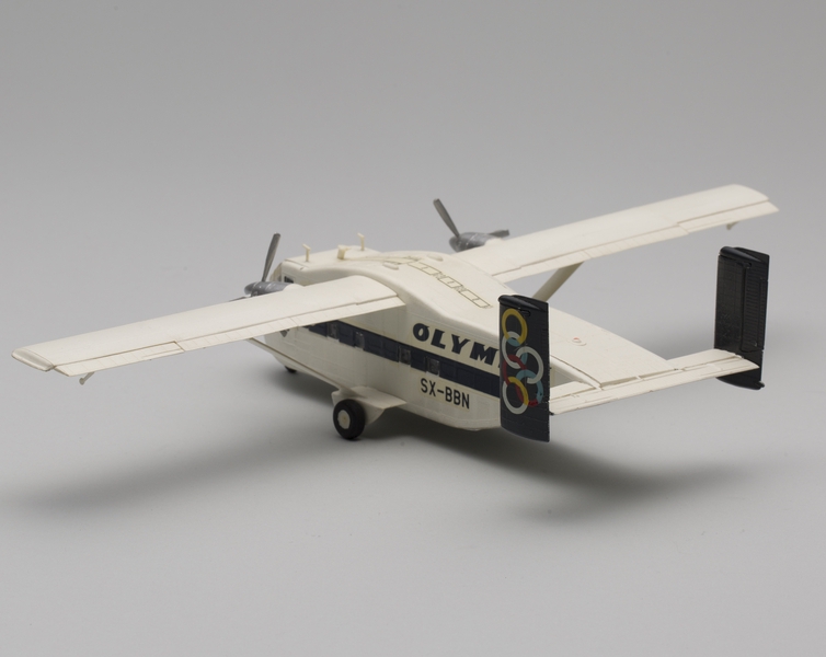 Image: model airplane: Olympic Airways, Short SC.7 Skyvan