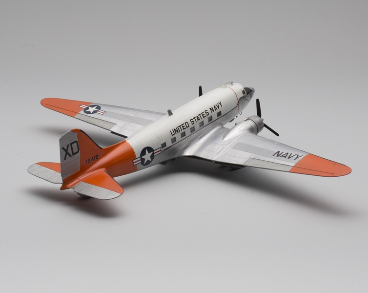 Image: model airplane: U.S. Navy, Douglas R4D-5L Skytrain Que Sera Sera