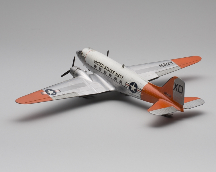 Image: model airplane: U.S. Navy, Douglas R4D-5L Skytrain Que Sera Sera
