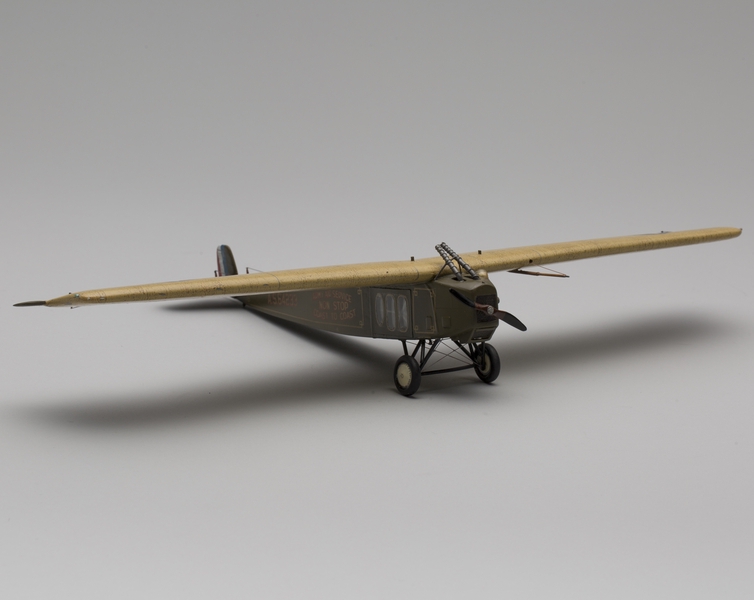 Image: model airplane: U.S. Army Air Service, Fokker T-II (F.IV)