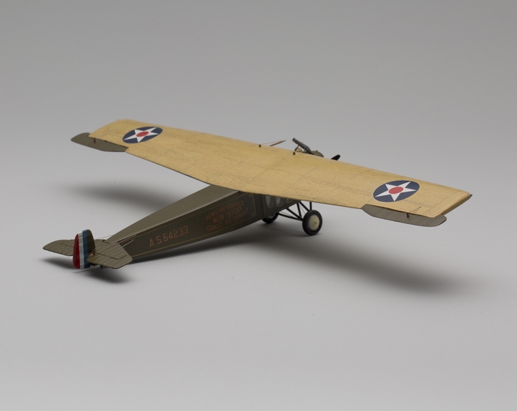 Image: model airplane: U.S. Army Air Service, Fokker T-II (F.IV)